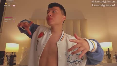 Snapshot of cody_johnsonn_ chatting on 1, 12, 2025 CODY online show from 1, 12, 2025