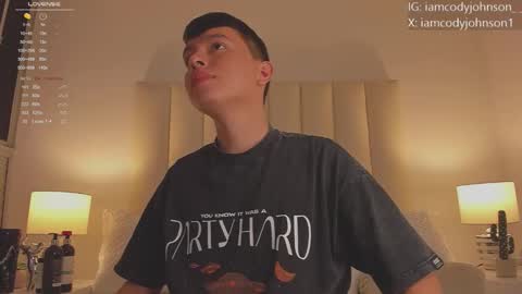 Snapshot of cody_johnsonn_ chatting on 5, 12, 2025 CODY online show from 5, 12, 2025