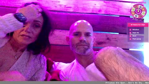 Snapshot of couple_who_freaks chatting on 2, 12, 2024 Bald Beautiful online show from 2, 12, 2024