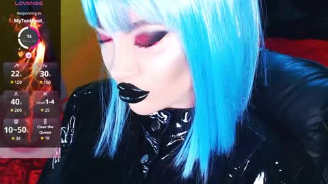 Snapshot of crazypinkyball chatting on 10, 4, 2026 Roxy online show from 10, 4, 2026
