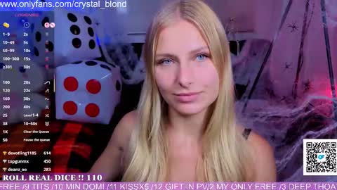 Snapshot of crystal_blond chatting on 11, 10, 2025 Crystal online show from 11, 10, 2025