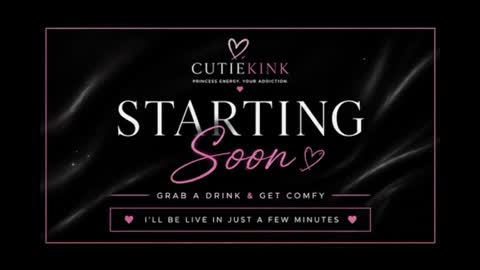 CUTIE KINKS OFFICIAL CHATROOM AND LIVE STREAM online show from 2, 8, 2026