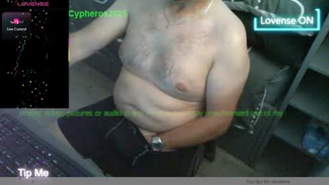 Snapshot of cypheros2025 chatting on 5, 7, 2026 Chris online show from 5, 7, 2026