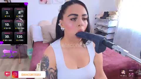 Snapshot of danielacortes03 chatting on 25, 6, 2026 I think I will close this page please leave me a message if you want to know about me online show from 25, 6, 2026