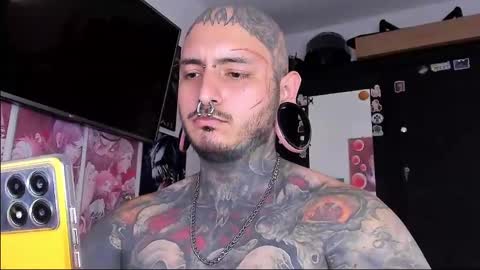 Snapshot of death_ink666 chatting on 14, 1, 2025 online show from 14, 1, 2025