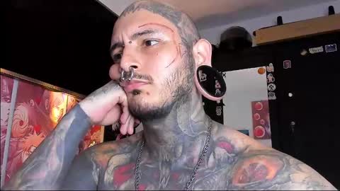 Snapshot of death_ink666 chatting on 17, 1, 2025 online show from 17, 1, 2025