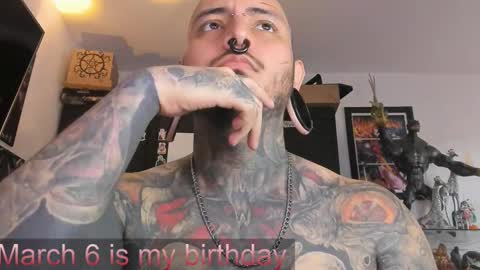 Snapshot of death_ink666 chatting on 3, 3, 2025 online show from 3, 3, 2025