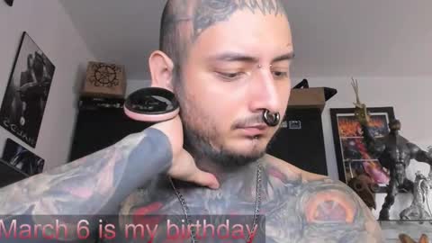 Snapshot of death_ink666 chatting on 4, 3, 2025 online show from 4, 3, 2025