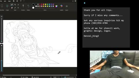 Denzel King3 online show from 22, 10, 2025