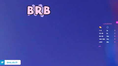 Ela  Help me reach 100 thumbs up online show from 11, 12, 2024