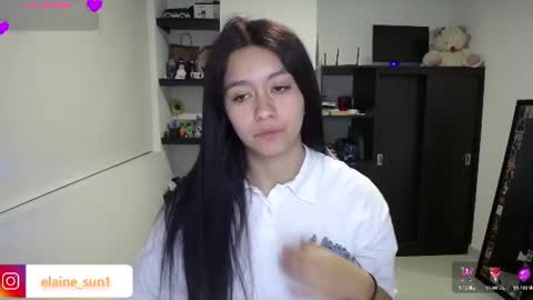 Snapshot of elaine_sun chatting on 23, 7, 2026 Elaine eli online show from 23, 7, 2026
