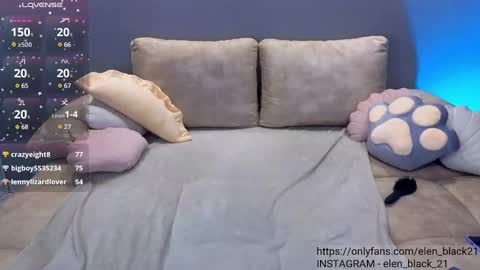 Snapshot of elen_black_23 chatting on 21, 2, 2025 Lena - online show from 21, 2, 2025