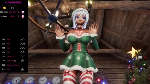 Elfie Love online show from 18, 12, 2024