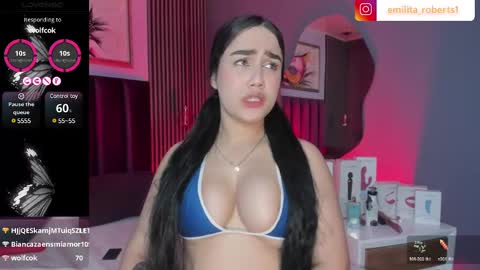 Snapshot of emily_roberts1 chatting on 26, 1, 2025 Emily online show from 26, 1, 2025