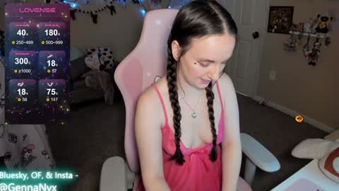 Genna Nyx online show from 6, 1, 2025