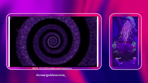 Goddess Cocoa online show from 13, 5, 2026