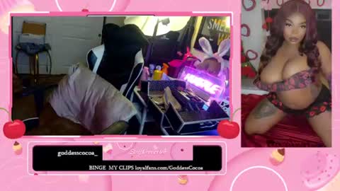 Goddess Cocoa online show from 14, 6, 2026