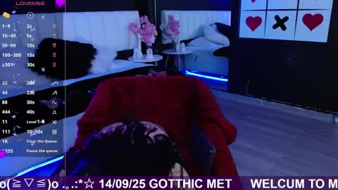 Snapshot of gotthic_met chatting on 16, 9, 2025 Meredith Alessandra online show from 16, 9, 2025