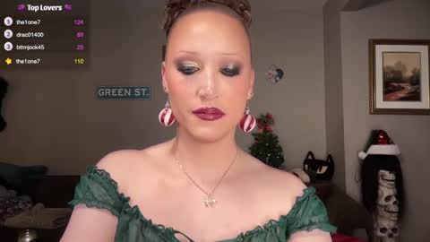 Snapshot of greenxxxqueen chatting on 23, 12, 2024 SexQueen Nikki online show from 23, 12, 2024