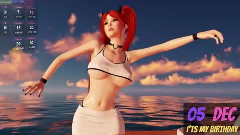 Snapshot of hannah3dx chatting on 29, 11, 2025 Hannah online show from 29, 11, 2025