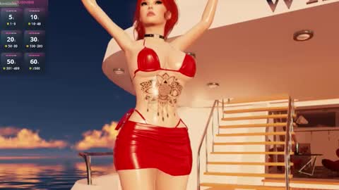 Snapshot of hannah3dx chatting on 20, 12, 2025 Hannah online show from 20, 12, 2025