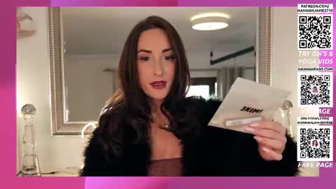 Snapshot of hannahjames710 chatting on 16, 7, 2026 Hannah James online show from 16, 7, 2026