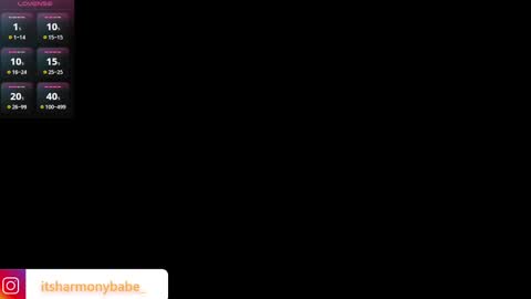 Snapshot of harmonybabe_ chatting on 28, 9, 2025 Harmony online show from 28, 9, 2025