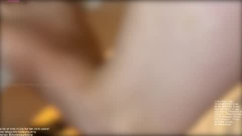 Snapshot of honey_sunshine chatting on 3, 5, 2026 Jenyanew vid how I squirt in forest in bio online show from 3, 5, 2026