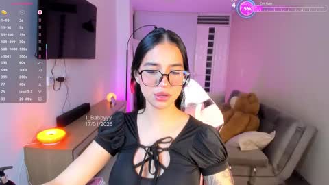 Snapshot of i_babbyyy chatting on 18, 1, 2026 Helloouu im Abigail call me Abi MY NEW SHEDULE IS 1030PM online show from 18, 1, 2026