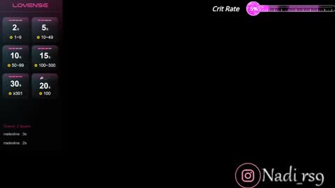 Snapshot of imnadiaroses chatting on 24, 2, 2025 Nadia online show from 24, 2, 2025