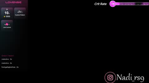 Snapshot of imnadiaroses chatting on 24, 2, 2025 Nadia online show from 24, 2, 2025