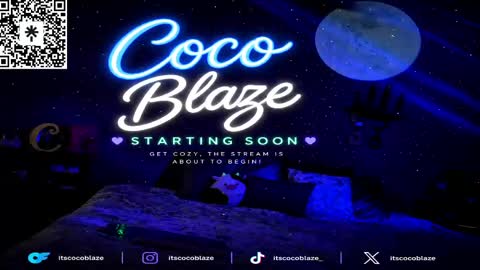 CoCo Blaze online show from 6, 6, 2026