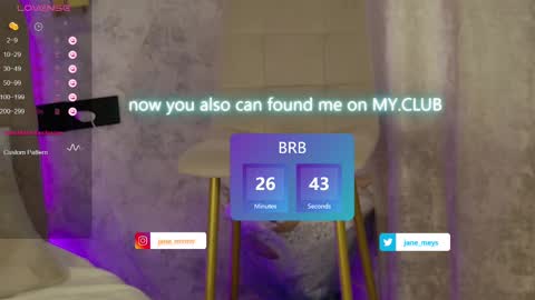 Snapshot of jane_meys chatting on 21, 2, 2025 your kitty JANE roawww online show from 21, 2, 2025