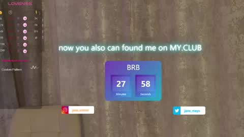 Snapshot of jane_meys chatting on 24, 2, 2025 your kitty JANE roawww online show from 24, 2, 2025