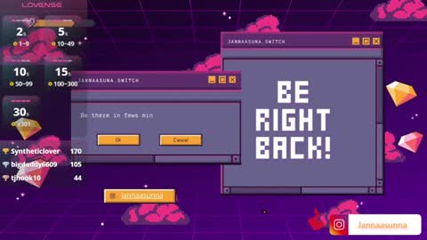 Snapshot of jannaasuna chatting on 22, 1, 2025 jannaasuna online show from 22, 1, 2025