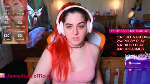 Snapshot of jenny_style chatting on 15, 3, 2026 JennyStyle online show from 15, 3, 2026