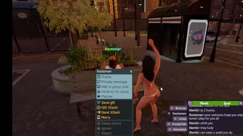 Snapshot of jstel chatting on 19, 2, 2025 EleniGr online show from 19, 2, 2025