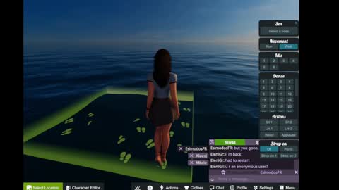 Snapshot of jstel chatting on 22, 2, 2025 EleniGr online show from 22, 2, 2025