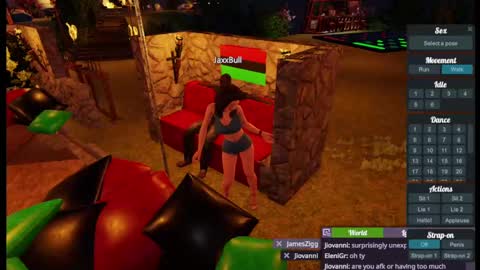 Snapshot of jstel chatting on 27, 2, 2025 EleniGr online show from 27, 2, 2025