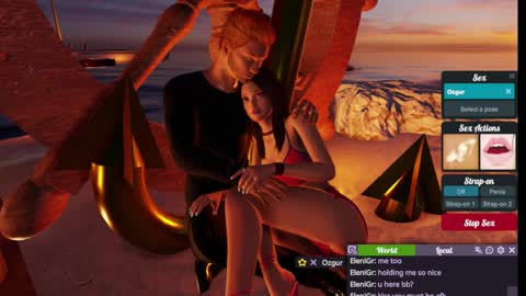 Snapshot of jstel chatting on 4, 3, 2025 EleniGr online show from 4, 3, 2025