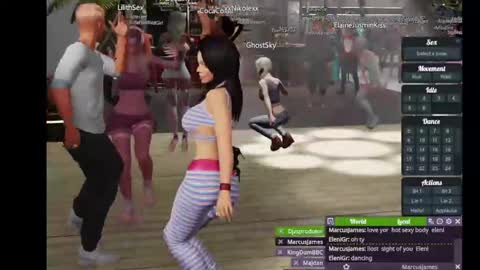 Snapshot of jstel chatting on 6, 3, 2025 EleniGr online show from 6, 3, 2025