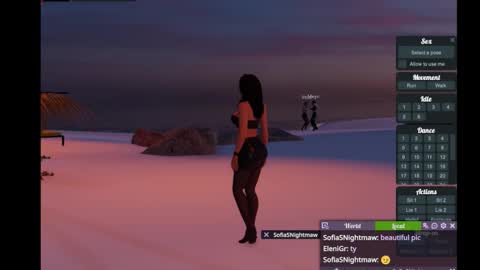 Snapshot of jstel chatting on 27, 9, 2025 EleniGr online show from 27, 9, 2025