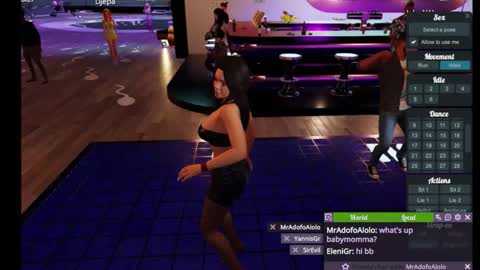 Snapshot of jstel chatting on 9, 10, 2025 EleniGr online show from 9, 10, 2025