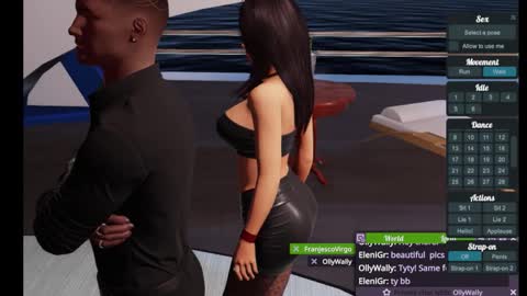 Snapshot of jstel chatting on 13, 10, 2025 EleniGr online show from 13, 10, 2025