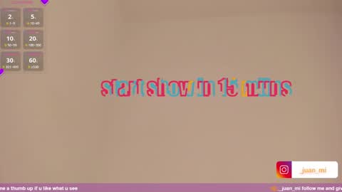 Juan Miguel online show from 20, 10, 2025