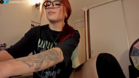 Snapshot of jungleofpandas chatting on 31, 1, 2025 Call me Sussy  online show from 31, 1, 2025