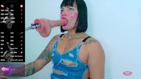 Snapshot of la_mazona chatting on 8, 3, 2025 AMAZONA online show from 8, 3, 2025