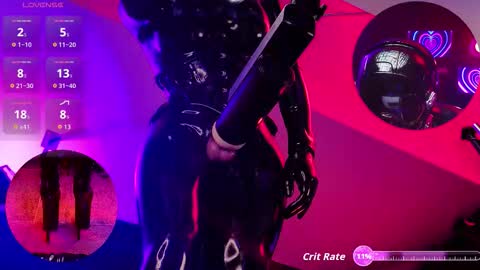 Latex Ruby online show from 15, 12, 2025