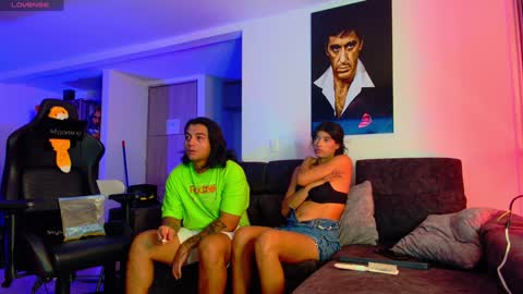 Snapshot of latin_couple77 chatting on 4, 2, 2025 Sara y Andy online show from 4, 2, 2025