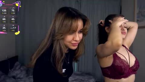 Hey hey our name is Mia  Elfy Lovense is active time to play   PVT IS OPEN  online show from 5, 10, 2025